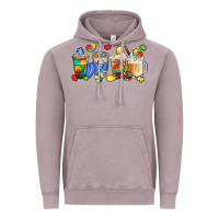 Vintage Zinc image title puzzlethemed beverages and accessories Vintage Hoodie - LillyAllenDesigns
