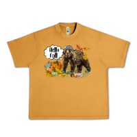 Peanut Butter Hello Fall Brown Bear Urban Heavy Tee - LillyAllenDesigns