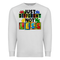Dove Grey just different not less Premium Sweatshirt - FaDigitalArtStudio