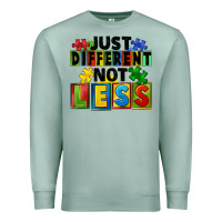 Seafoam just different not less Premium Sweatshirt - FaDigitalArtStudio
