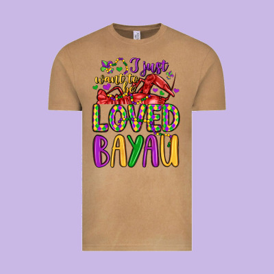 I Just Want To Be Loved Bayau Vintage Tee Designed By Lillyallendesigns