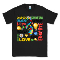 Black name puzzle ribbon of inspiration Classic Tee - LillyAllenDesigns