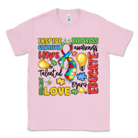 Bubblegum Pink name puzzle ribbon of inspiration Classic Tee - LillyAllenDesigns