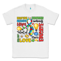 White name puzzle ribbon of inspiration Classic Tee - LillyAllenDesigns