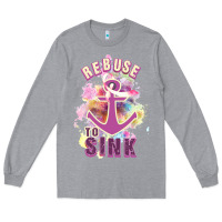 Heather Grey Rebuse To Sink Long Sleeve Tee - Bettercallsaul