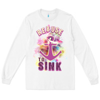 White Rebuse To Sink Long Sleeve Tee - Bettercallsaul