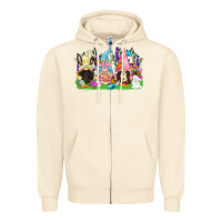 Sandshell Easter gnomes Easter Day Zipper Hoodie - CowGirlArtShop