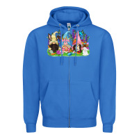 True Royal Easter gnomes Easter Day Zipper Hoodie - CowGirlArtShop