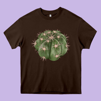 Eagle Claws Cactus Heavy Core Tee Designed By Lillyallendesigns