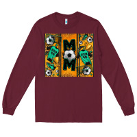 Burgundy soccer mom tumbler Long Sleeve Tee - Jasminsmagicworld