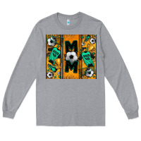 Heather Grey soccer mom tumbler Long Sleeve Tee - Jasminsmagicworld