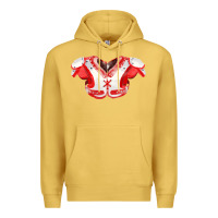 Antique Gold practice jersey fa element Premium Hoodie - FaDigitalArtStudio