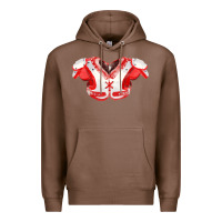 Chestnut practice jersey fa element Premium Hoodie - FaDigitalArtStudio