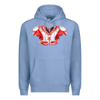 Colony Blue practice jersey fa element Premium Hoodie - FaDigitalArtStudio