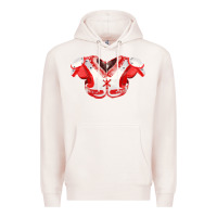 Pale Pink practice jersey fa element Premium Hoodie - FaDigitalArtStudio
