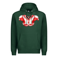 Sports Green practice jersey fa element Premium Hoodie - FaDigitalArtStudio