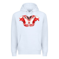 White practice jersey fa element Premium Hoodie - FaDigitalArtStudio