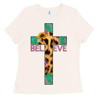 Bone Believe Cross Ladies Tee - Jasminsmagicworld