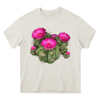 Cream eagle claws cacti Heavy Core Tee - LillyAllenDesigns