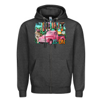 Charcoal Heather The hunt is on Easter Day Zipper Hoodie - CowGirlArtShop