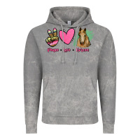 Cloud Rock peace love horses Vintage Hoodie - RanaPortraitStore