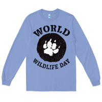 Colony Blue World Wildlife Day Long Sleeve Tee - Bettercallsaul