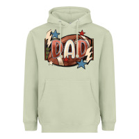 Matcha football dad Heavyweight Hoodie - FaDigitalArtStudio