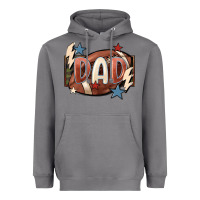 Storm football dad Heavyweight Hoodie - FaDigitalArtStudio