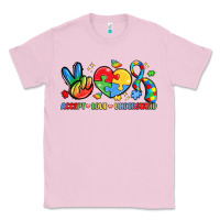 Bubblegum Pink accept love understand Classic Tee - LillyAllenDesigns