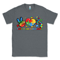 Charcoal Heather accept love understand Classic Tee - LillyAllenDesigns