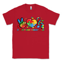 Red accept love understand Classic Tee - LillyAllenDesigns