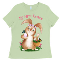 Matcha Babies First Easter Girls Ladies Tee - Jasminsmagicworld