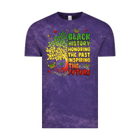 Cloud Purple title black history celebration Vintage Tee - LillyAllenDesigns