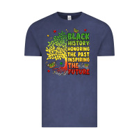 Vintage Denim title black history celebration Vintage Tee - LillyAllenDesigns