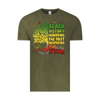 Vintage Olive title black history celebration Vintage Tee - LillyAllenDesigns