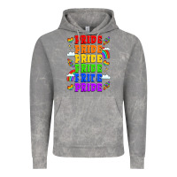 Cloud Rock rainbow pride celebration Vintage Hoodie - LillyAllenDesigns