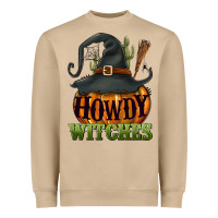 Mushroom Howdy witches Heavyweight Sweatshirt - NancyCooperArtShop