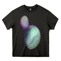 Asphalt opunthia santa rita cactus Heavy Core Tee - LillyAllenDesigns