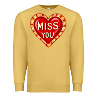 Antique Gold valentine's day hearts 6 Premium Sweatshirt - FaDigitalArtStudio