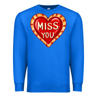 True Royal valentine's day hearts 6 Premium Sweatshirt - FaDigitalArtStudio