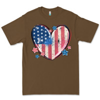 Cacao usa heart Premium Tee - MaliasSmallBusiness