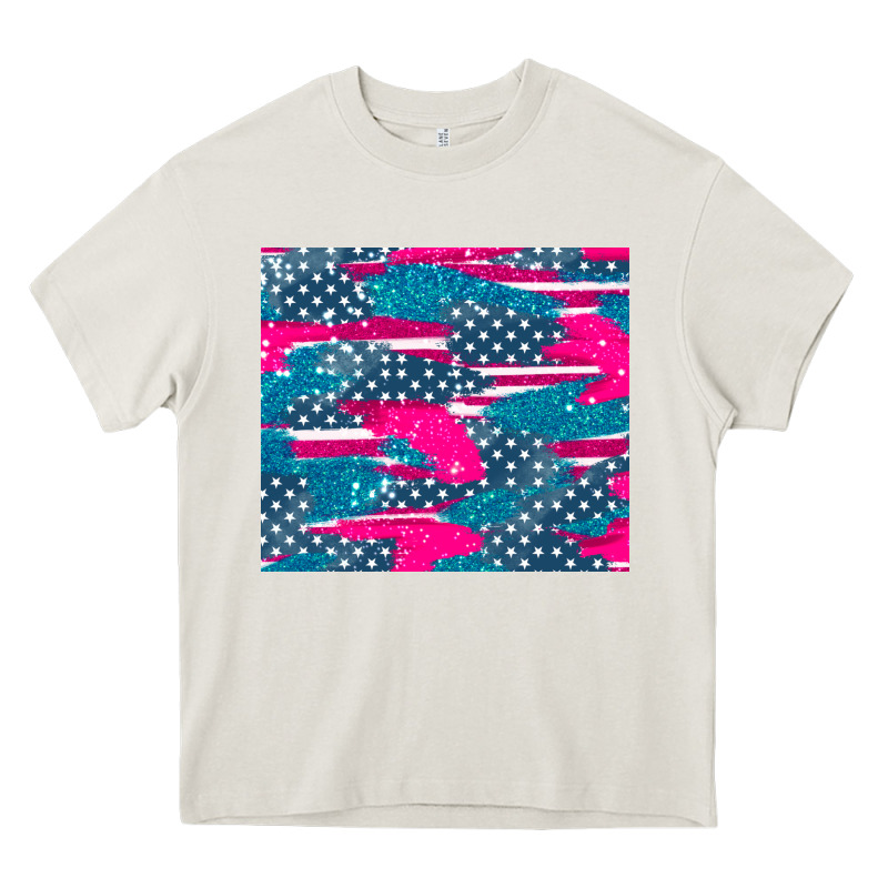 Usa Flag Heavy Core Tee by AdoDesignShop | Teevron