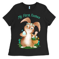 Black Babies First Easter Boys Ladies Tee - Jasminsmagicworld