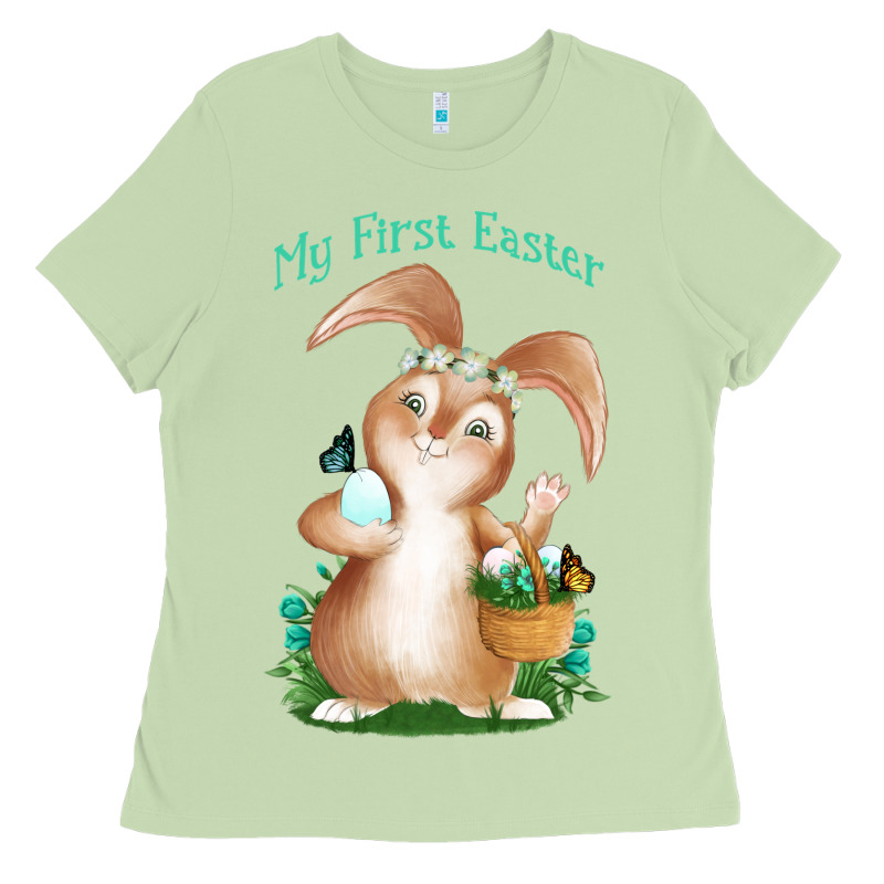 Babies First Easter Boys Ladies Tee by Jasminsmagicworld | Teevron