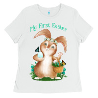White Babies First Easter Boys Ladies Tee - Jasminsmagicworld