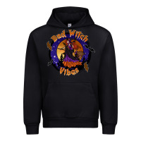 Black bad witch vibes Urban Hoodie - SublimationCraftShop