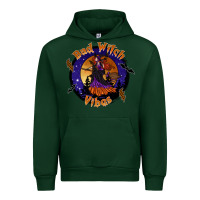 Foreset Green bad witch vibes Urban Hoodie - SublimationCraftShop