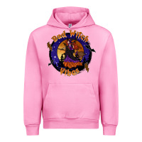 Fuchsia Pink bad witch vibes Urban Hoodie - SublimationCraftShop