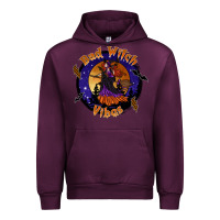 Mauve Wine bad witch vibes Urban Hoodie - SublimationCraftShop