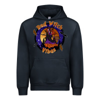 Navy bad witch vibes Urban Hoodie - SublimationCraftShop